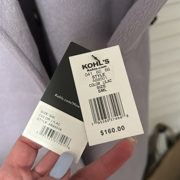 Nine West lilac car coat - Picture 6 of 8